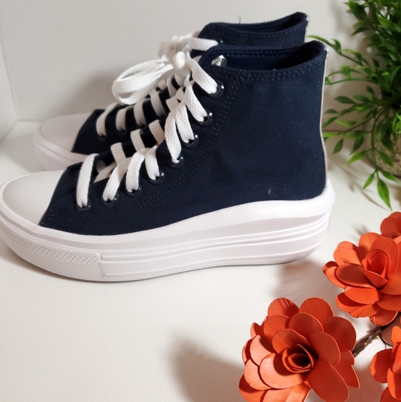 Converse CTAS MOVE HI Platform WOMEN SZ  / 570261C - Picture 9 of 11